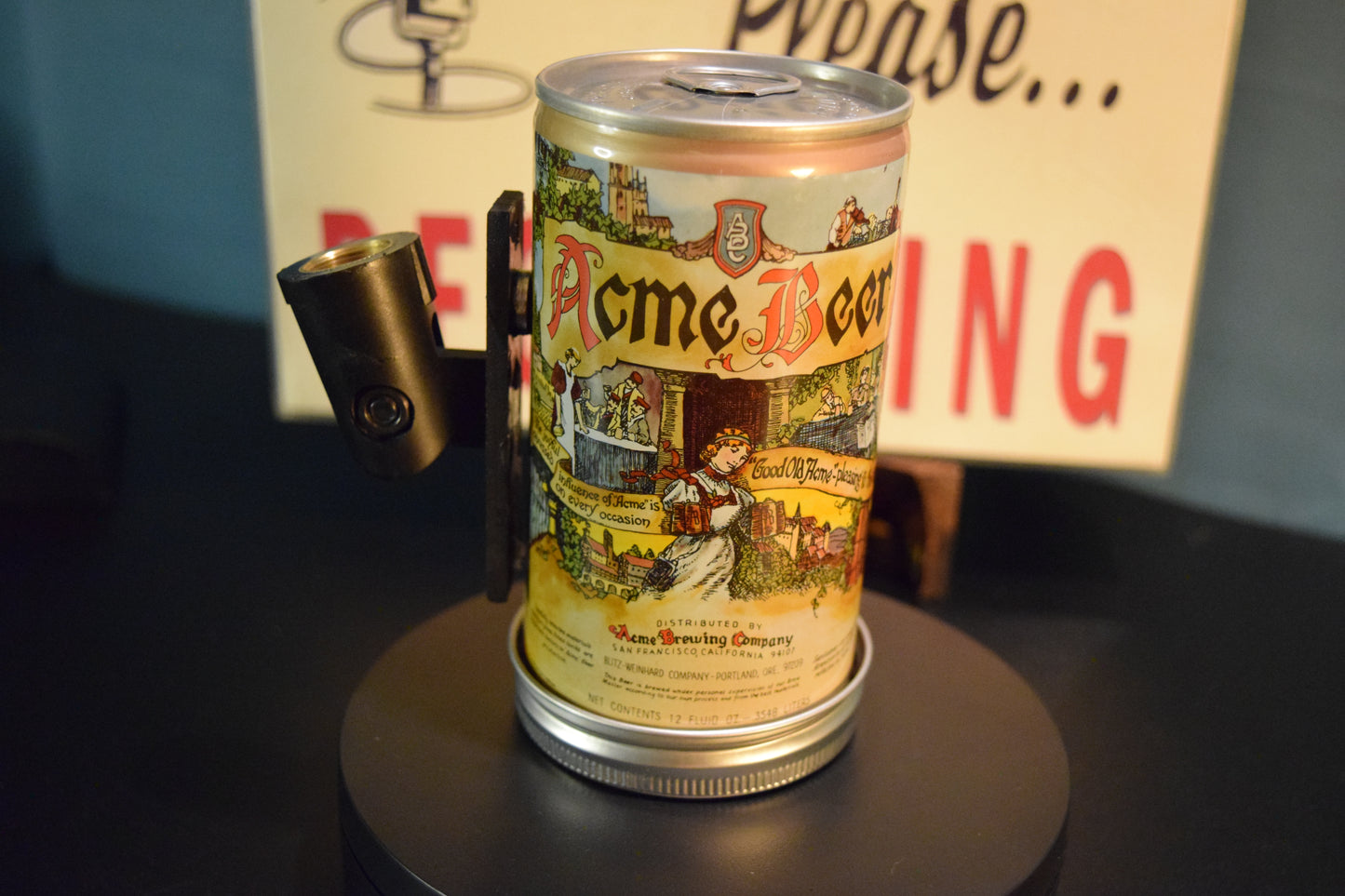 Lo Fi Beer Can Microphone - Acme Beer