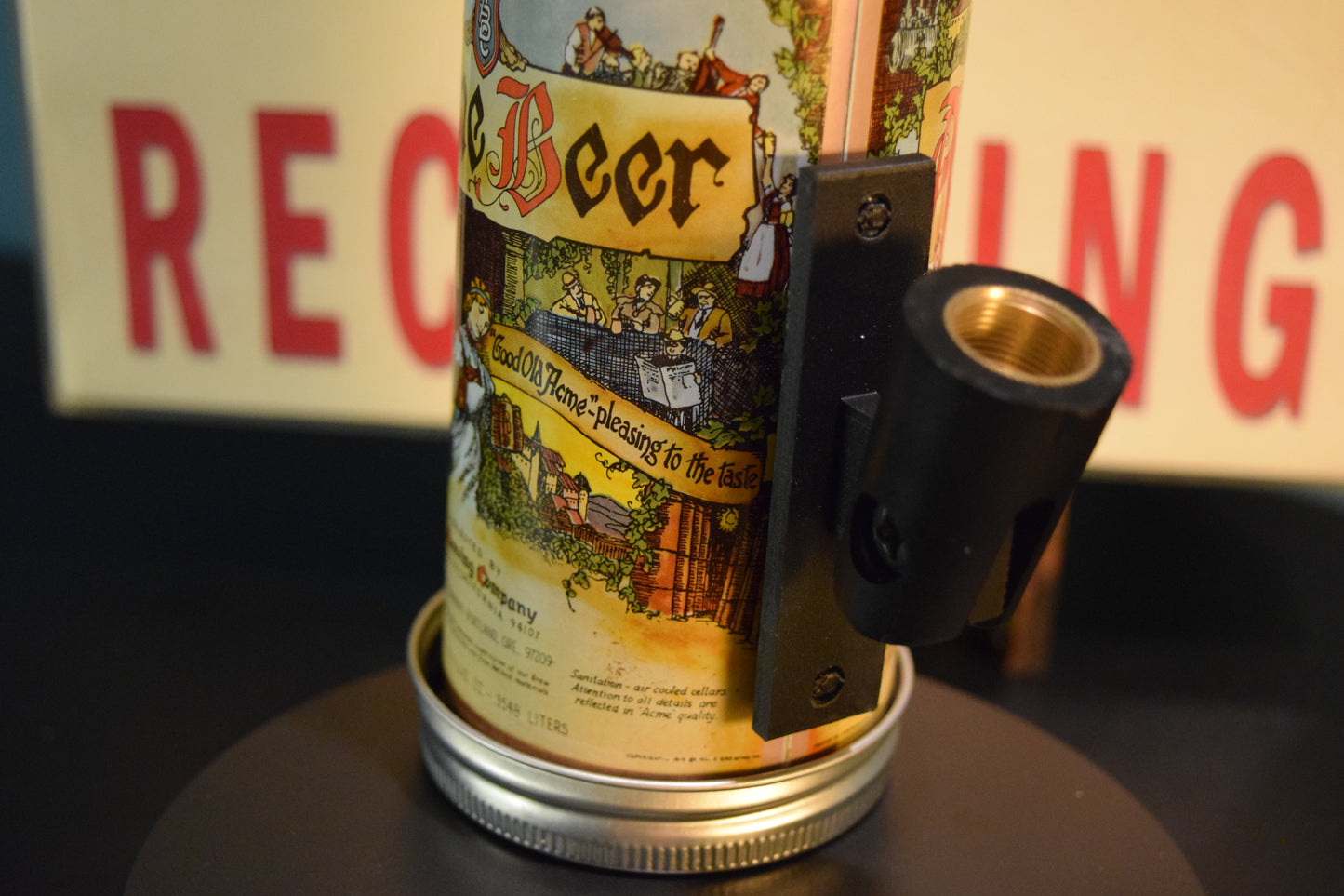 Lo Fi Beer Can Microphone - Acme Beer