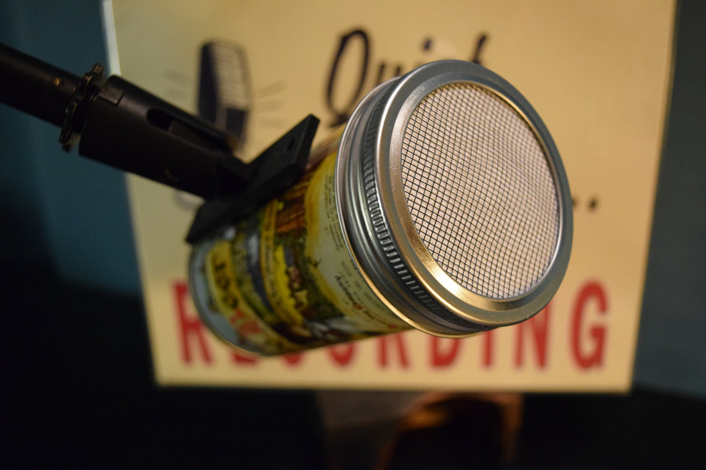 Lo Fi Beer Can Microphone - Acme Beer