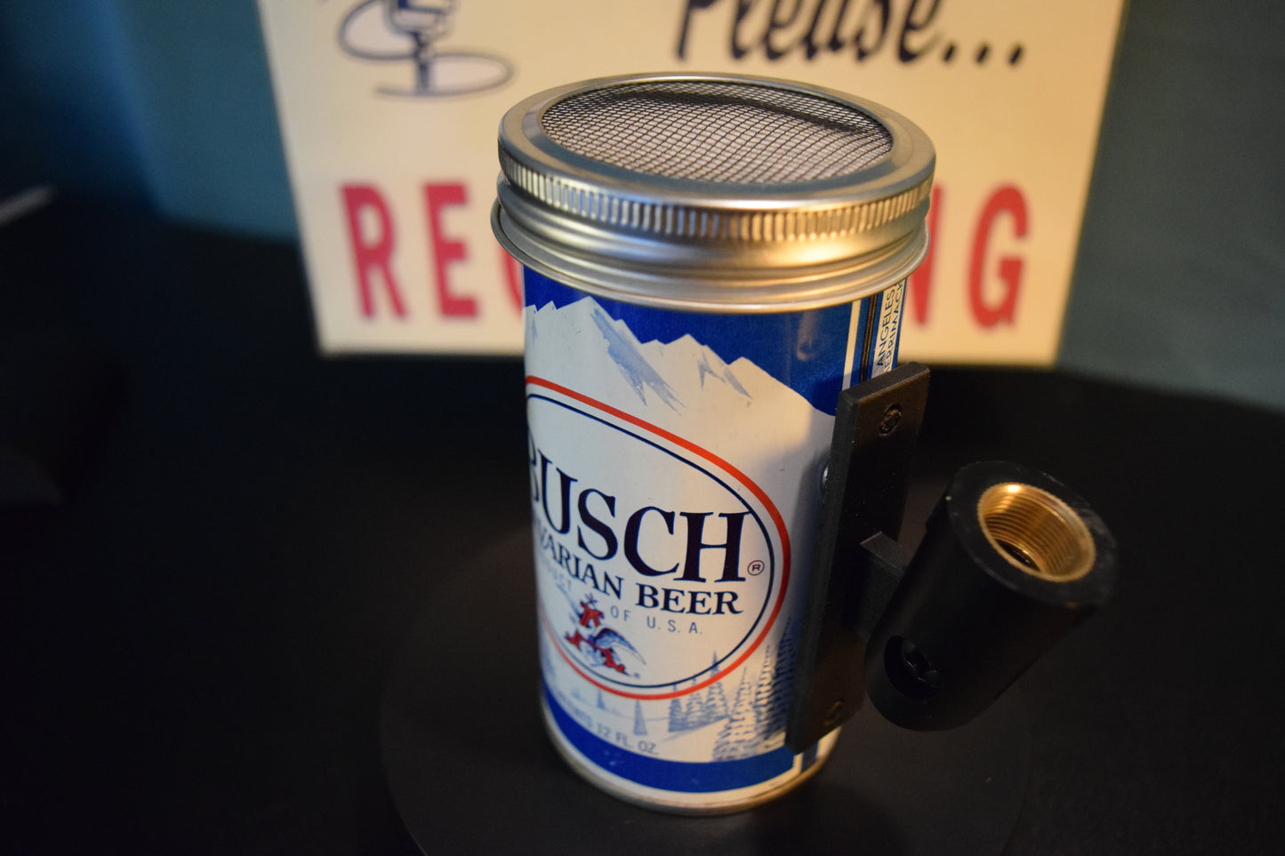 Lo Fi Beer Can Microphone - Busch