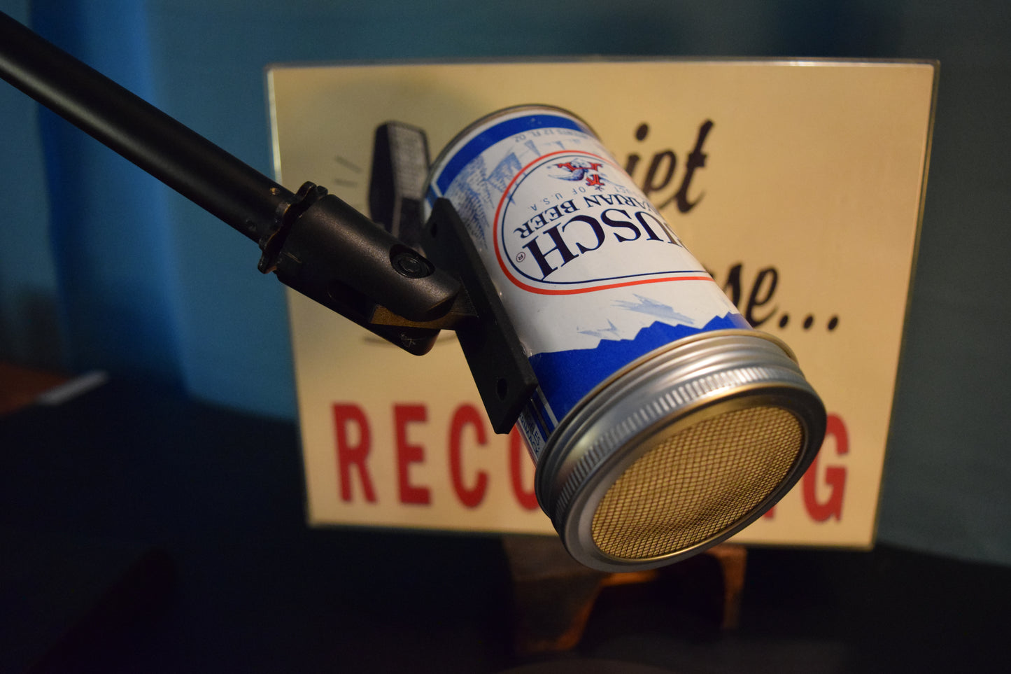 Lo Fi Beer Can Microphone - Busch