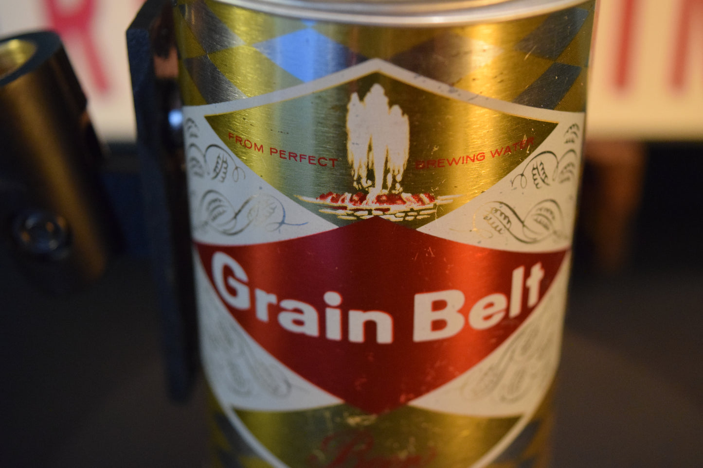 Lo Fi Beer Can Microphone - Grain Belt