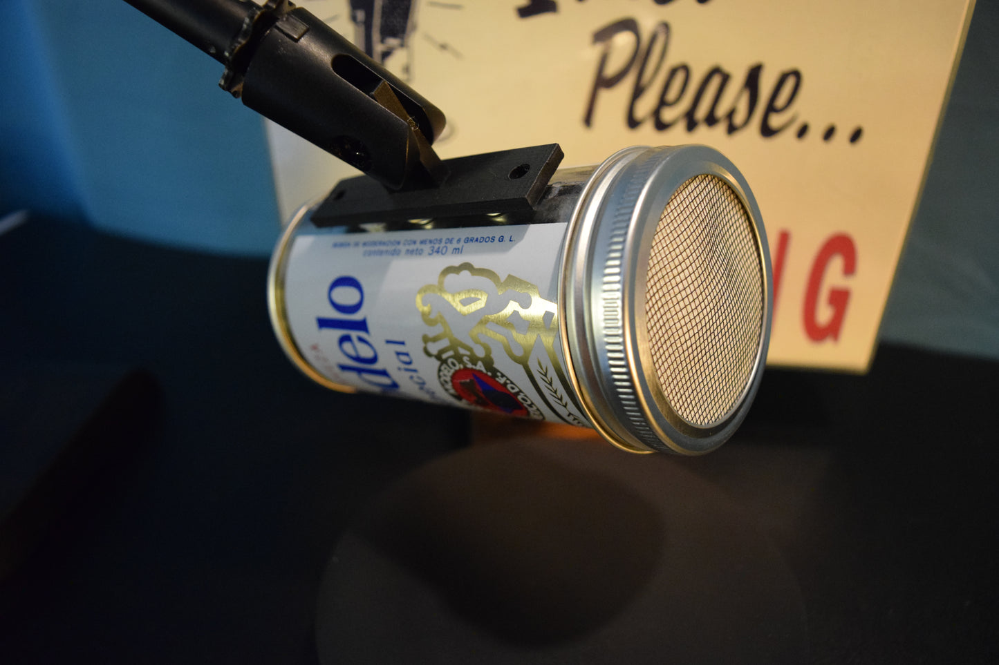 Lo Fi Beer Can Microphone - Modelo