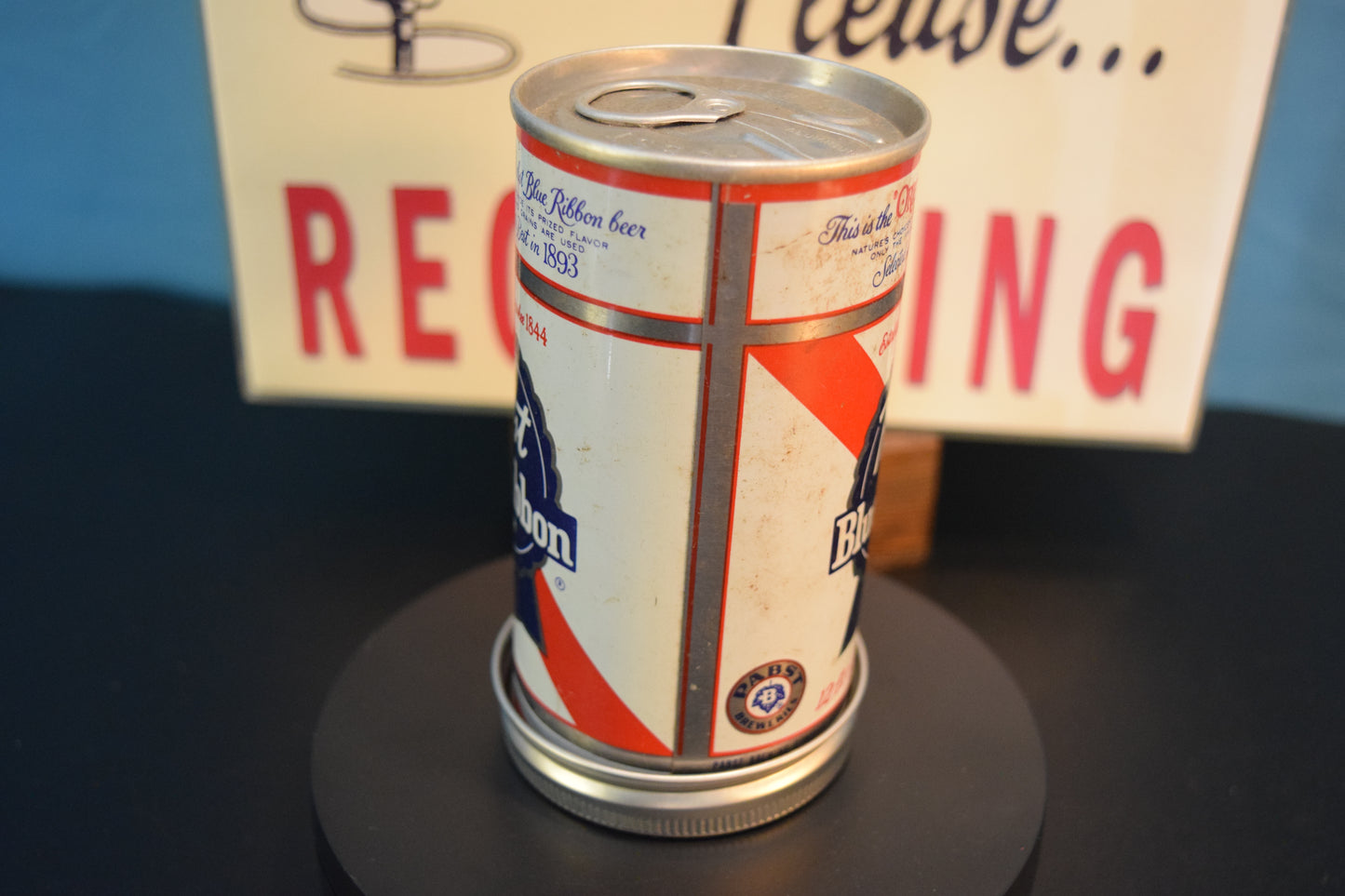 Lo Fi Beer Can Microphone - Original PBR Pabst Blue Ribbon