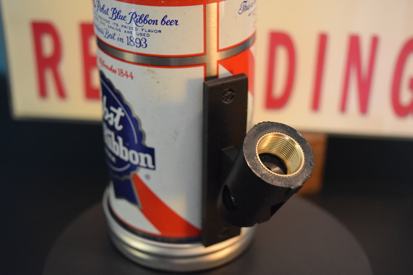 Lo Fi Beer Can Microphone - Original PBR Pabst Blue Ribbon