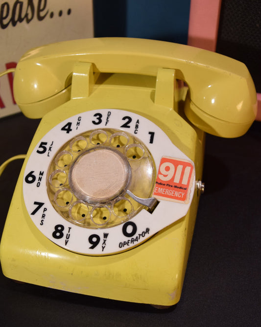 Telephone Microphone - Western Electric with 911 Dial Ring
