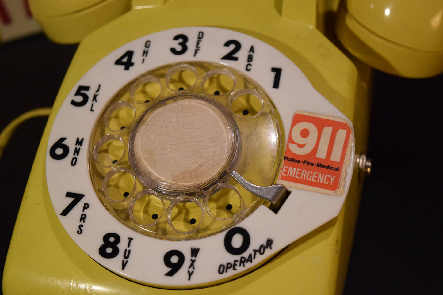 Telephone Microphone - Western Electric with 911 Dial Ring