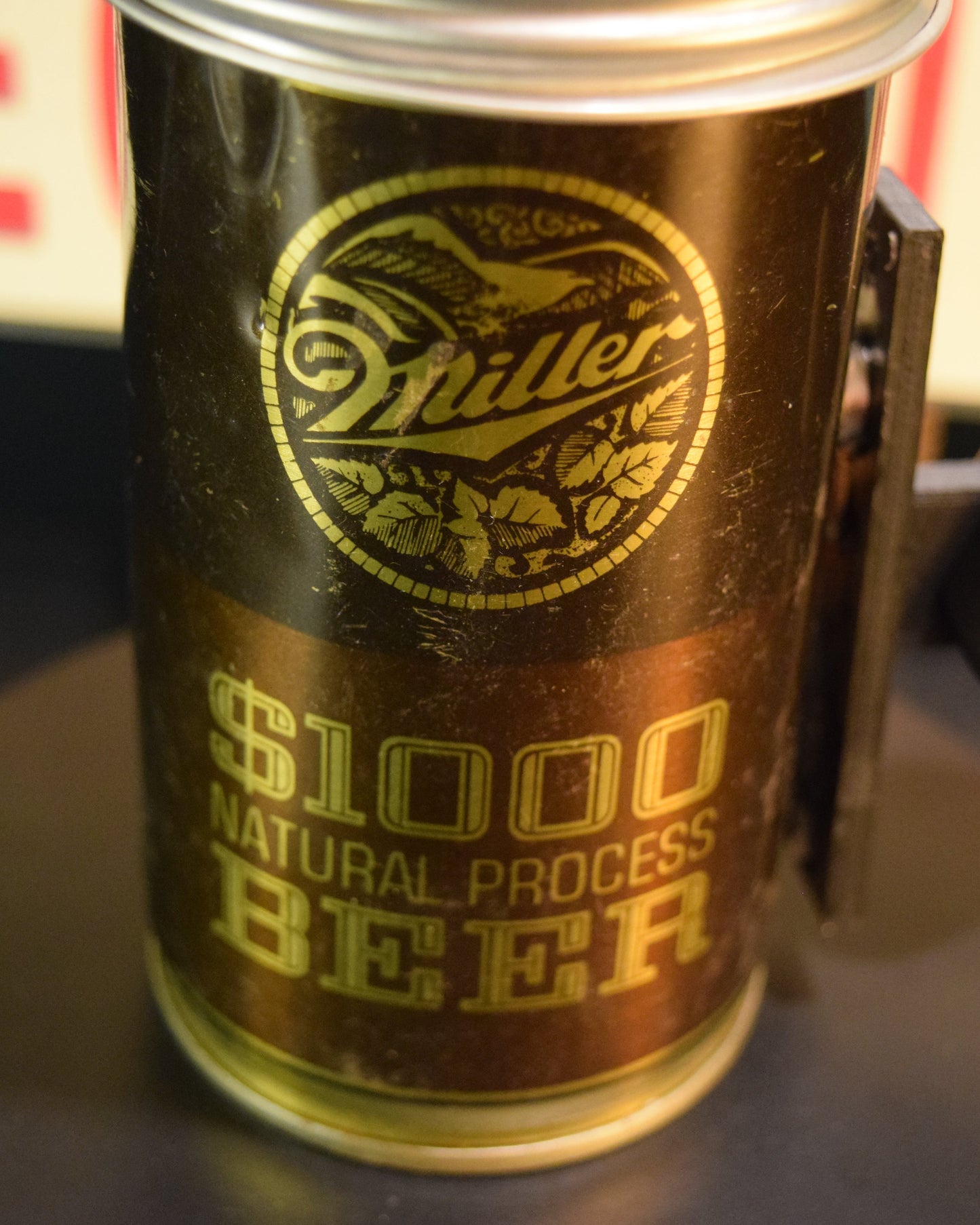 Lo Fi Beer Can Microphone - Miller $1,000 Natural Process Beer