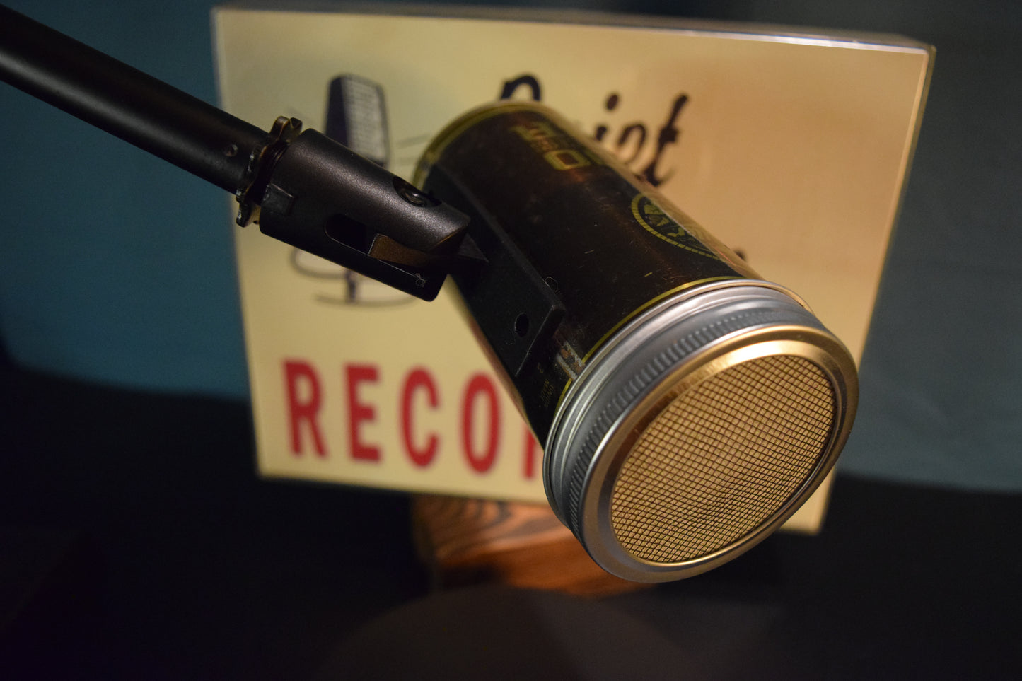 Lo Fi Beer Can Microphone - Miller $1,000 Natural Process Beer