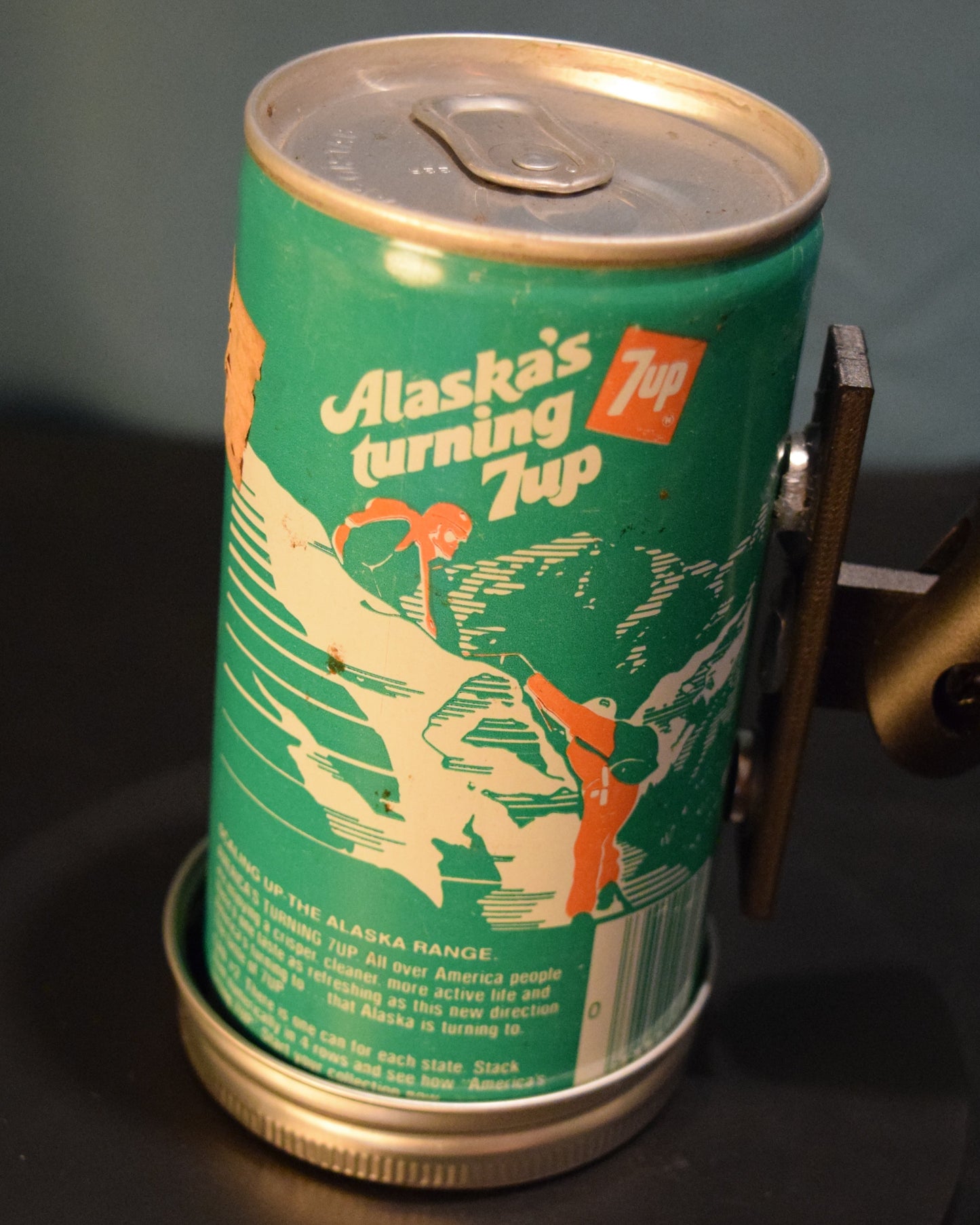 Lo Fi Soda Can Microphone - 50 States 1976 7Up Alaska