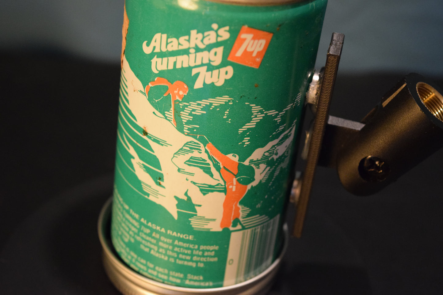 Lo Fi Soda Can Microphone - 50 States 1976 7Up Alaska