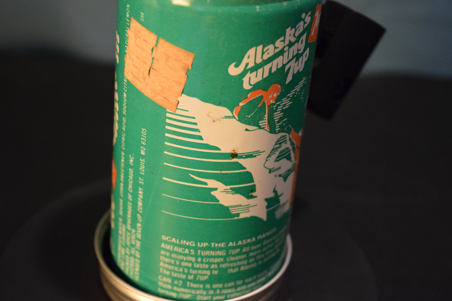 Lo Fi Soda Can Microphone - 50 States 1976 7Up Alaska