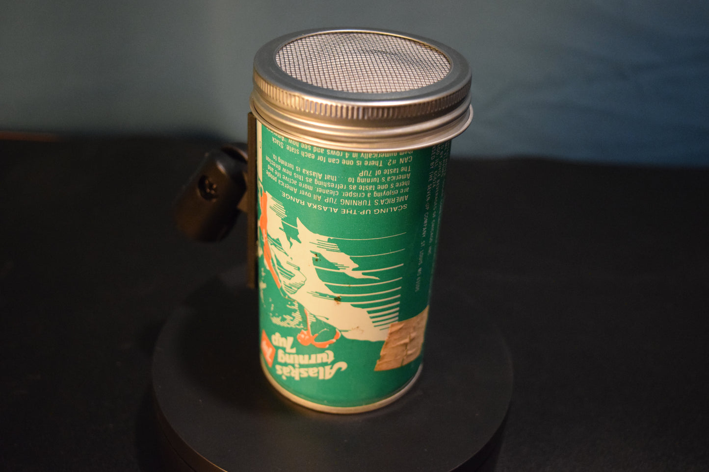Lo Fi Soda Can Microphone - 50 States 1976 7Up Alaska