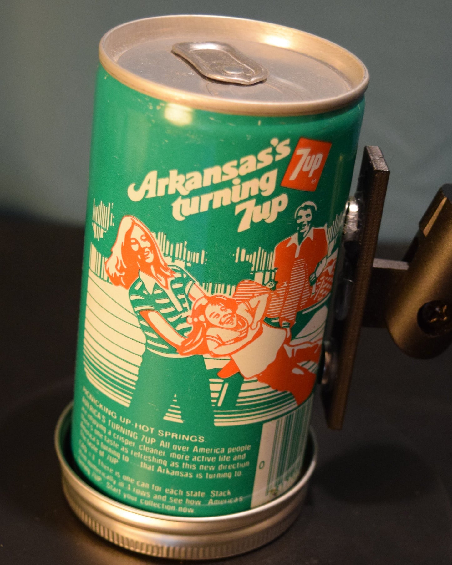 Lo Fi Soda Can Microphone - 50 States 1976 7Up Arkansas