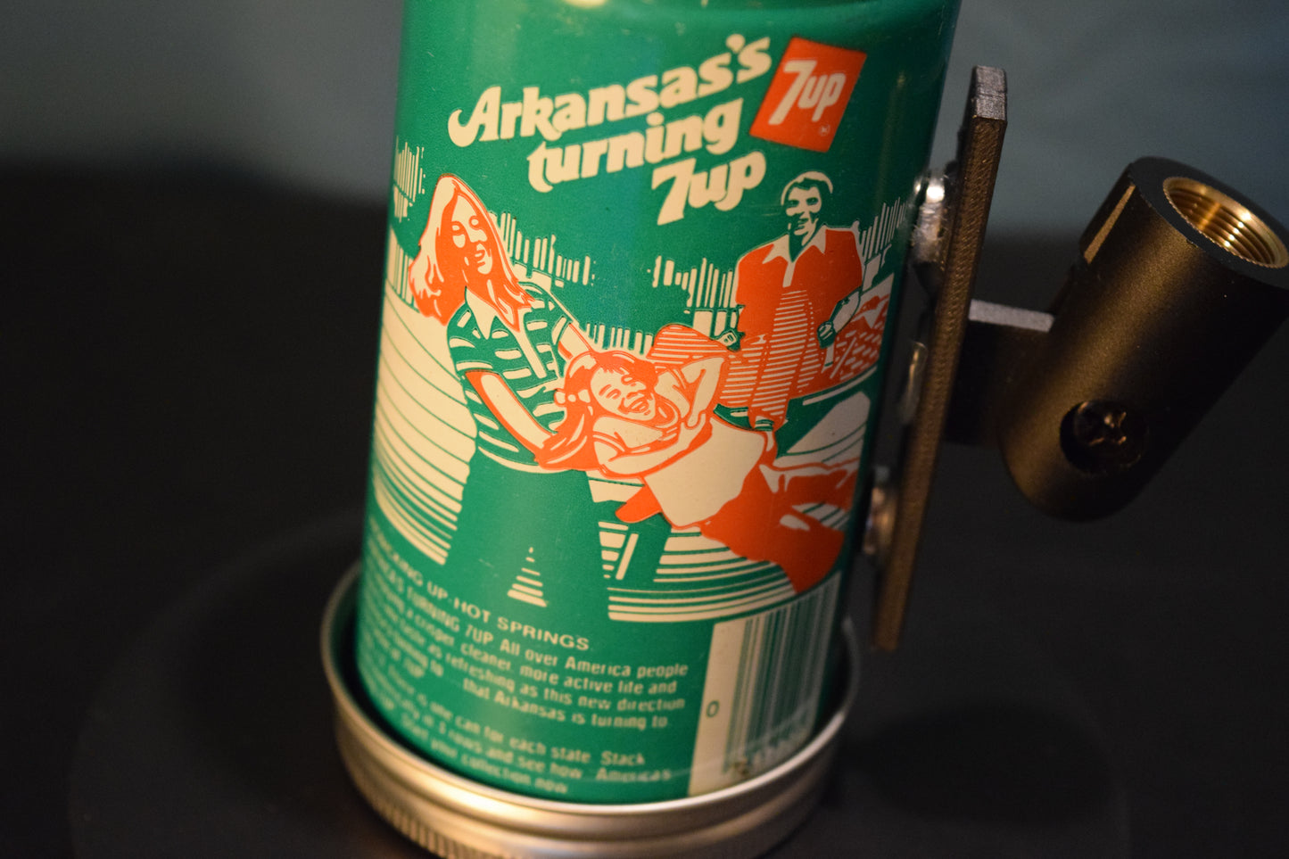 Lo Fi Soda Can Microphone - 50 States 1976 7Up Arkansas