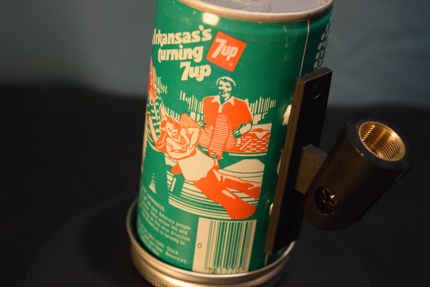Lo Fi Soda Can Microphone - 50 States 1976 7Up Arkansas