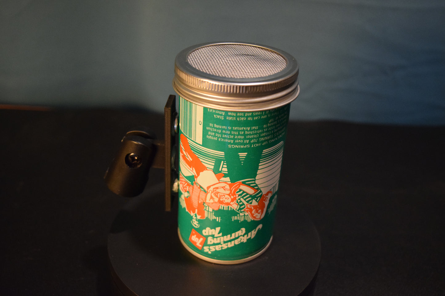 Lo Fi Soda Can Microphone - 50 States 1976 7Up Arkansas