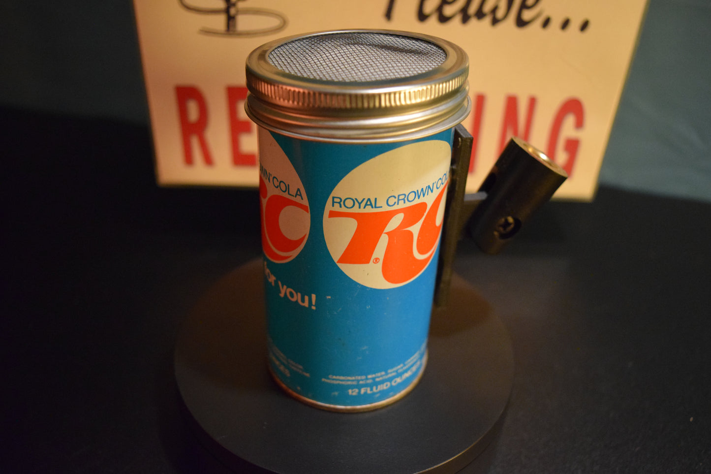 Lo Fi Soda Can Microphone - RC Cola