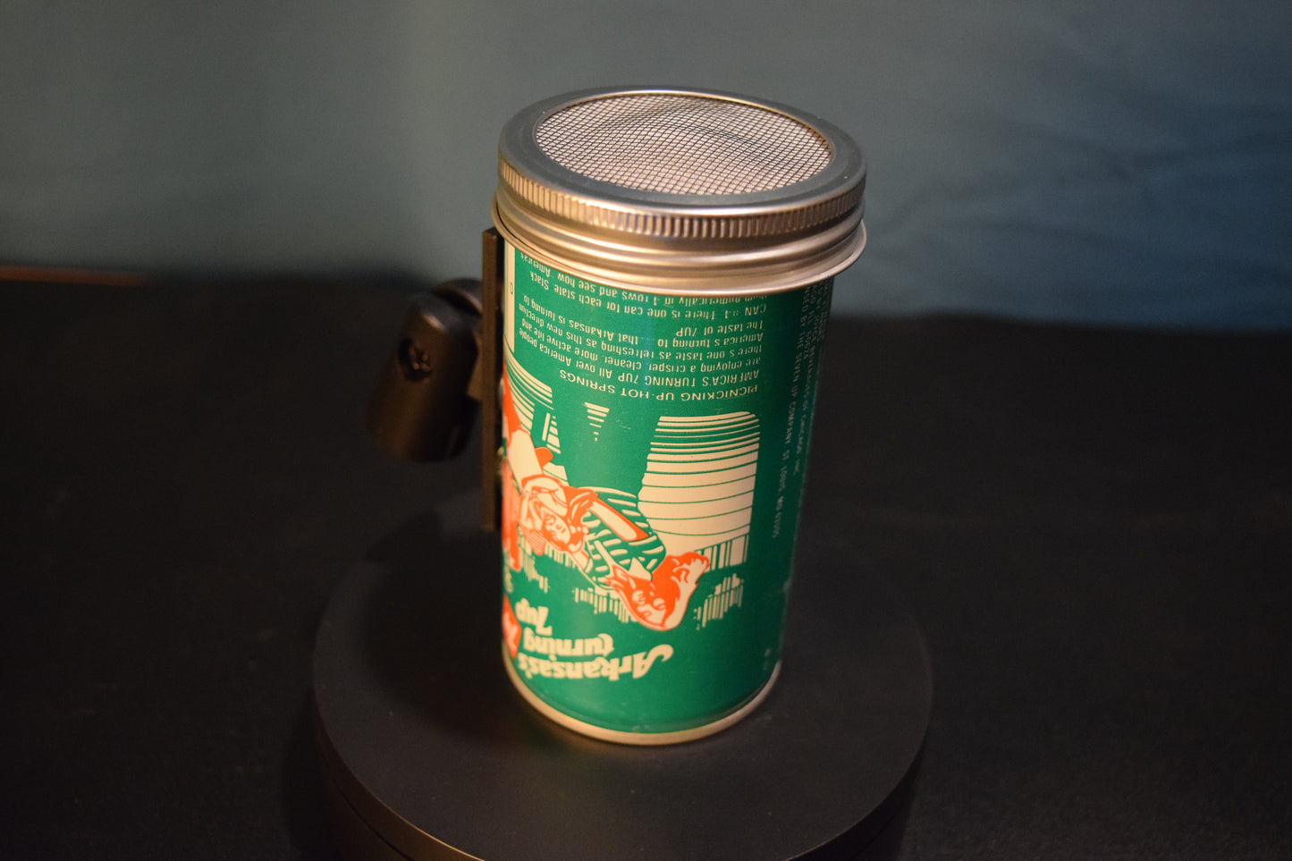 Lo Fi Soda Can Microphone - 50 States 1976 7Up Arkansas