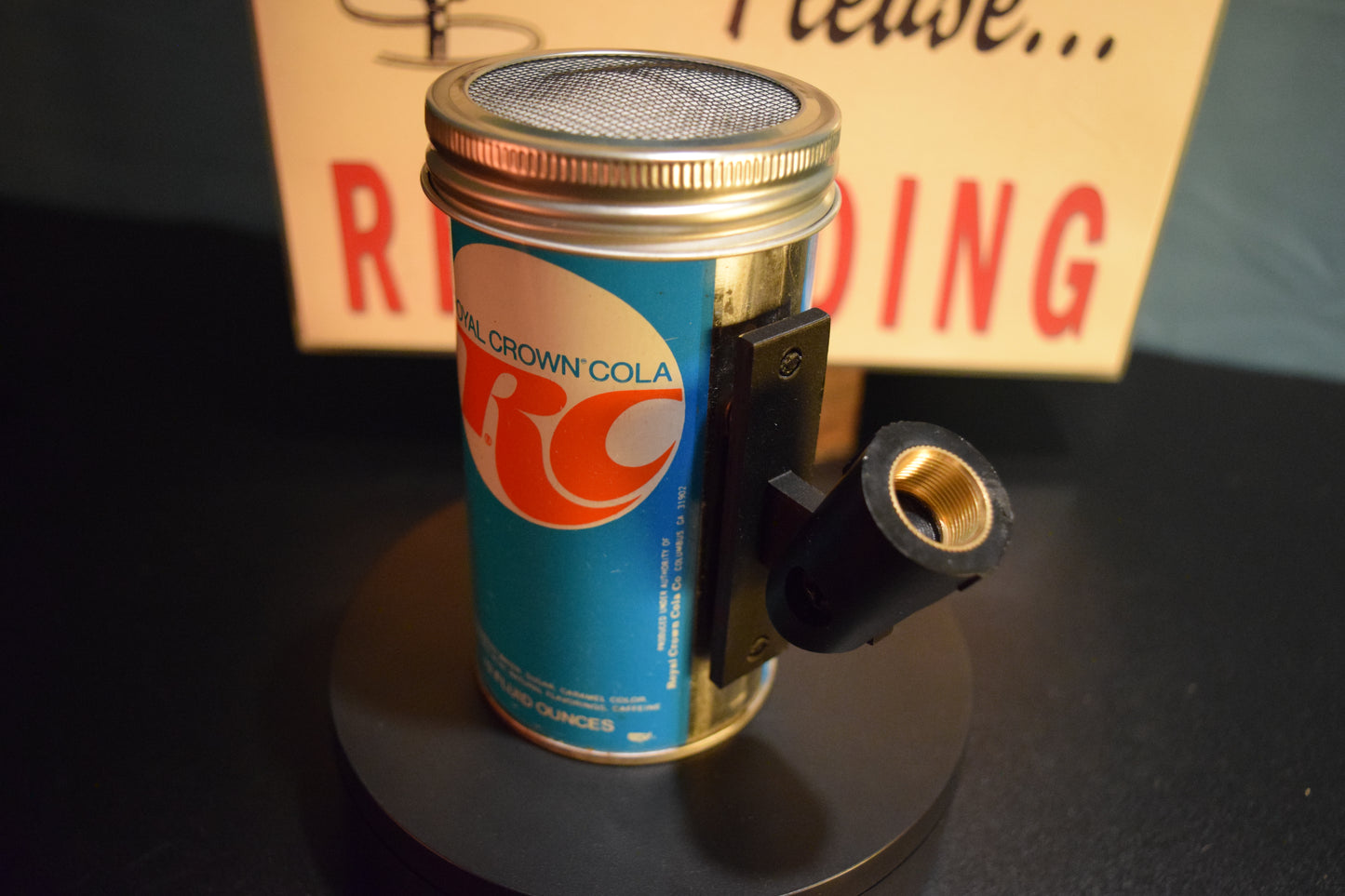 Lo Fi Soda Can Microphone - RC Cola