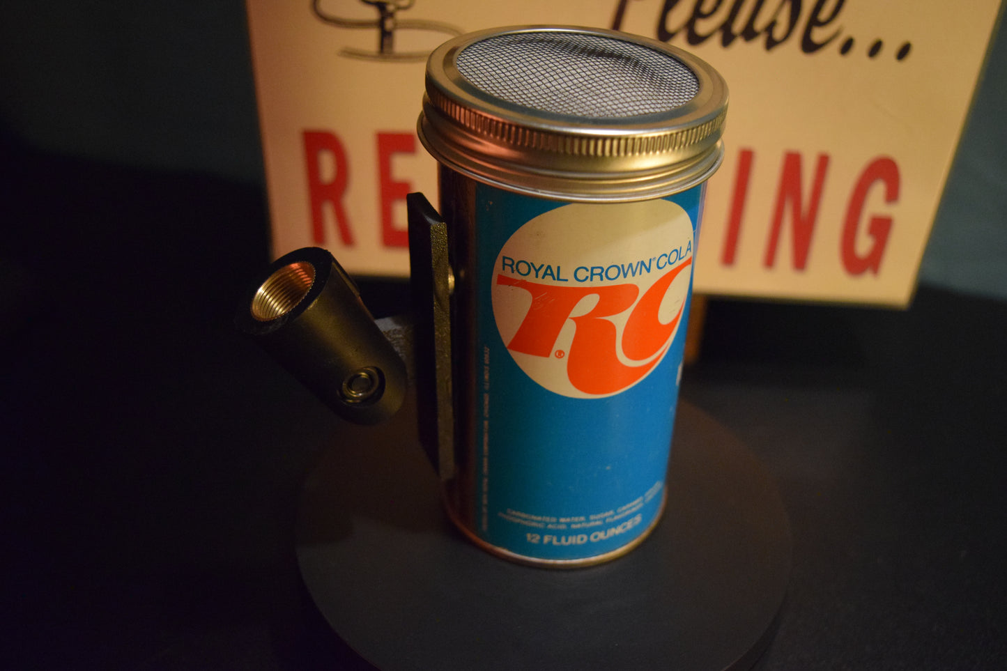 Lo Fi Soda Can Microphone - RC Cola