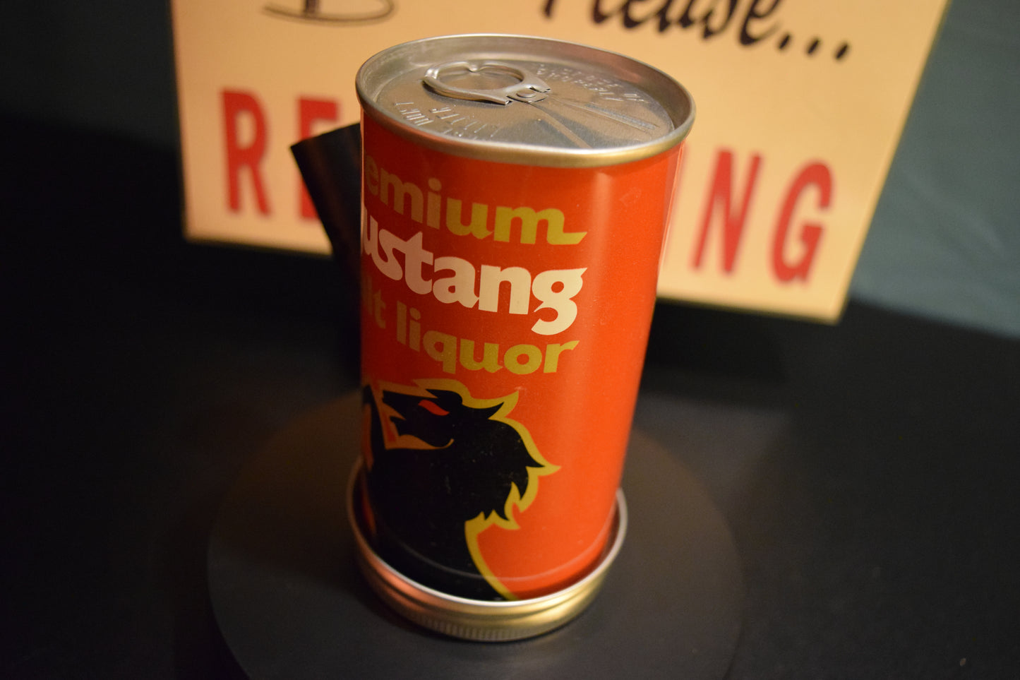 Lo Fi Beer Can Microphone - Premium Mustang