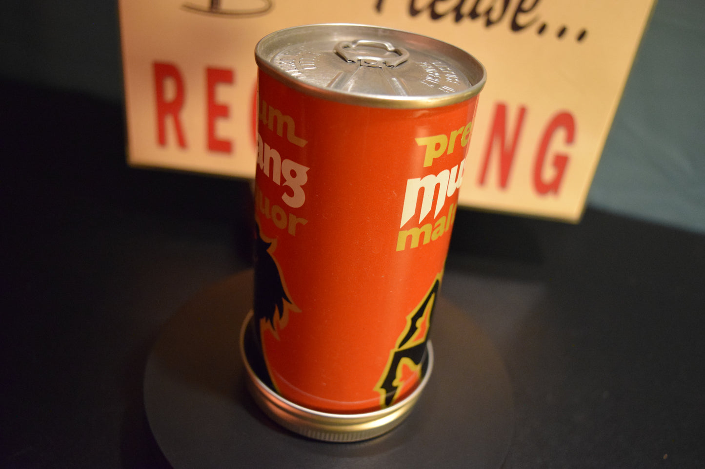 Lo Fi Beer Can Microphone - Premium Mustang