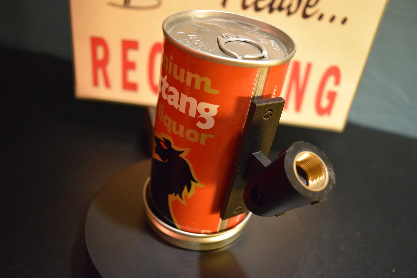 Lo Fi Beer Can Microphone - Premium Mustang