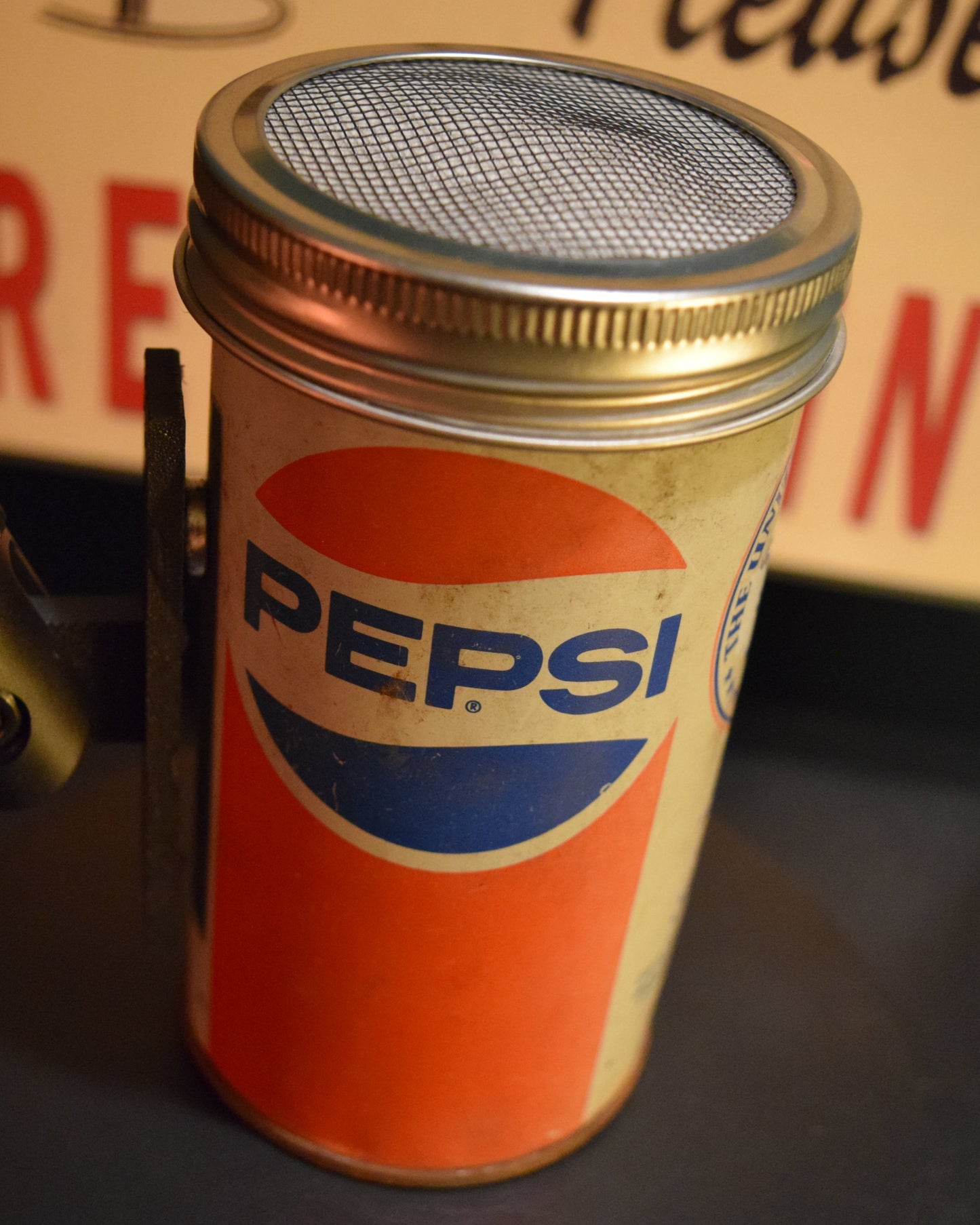 Lo Fi Soda Can Microphone - Pepsi, 1976 USA Bicentennial Anniversary