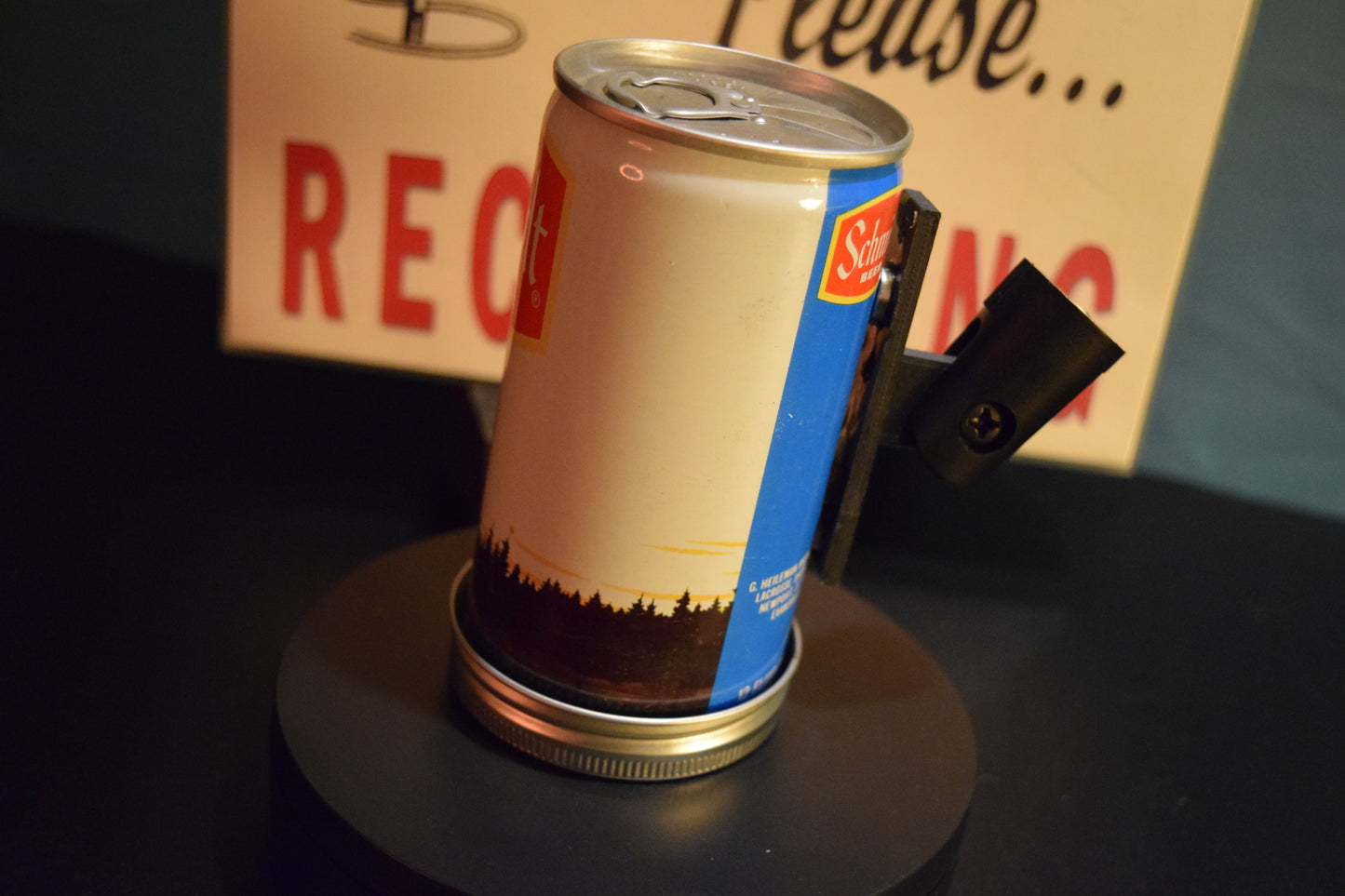 Lo Fi Beer Can Microphone - Schmidt, Fish