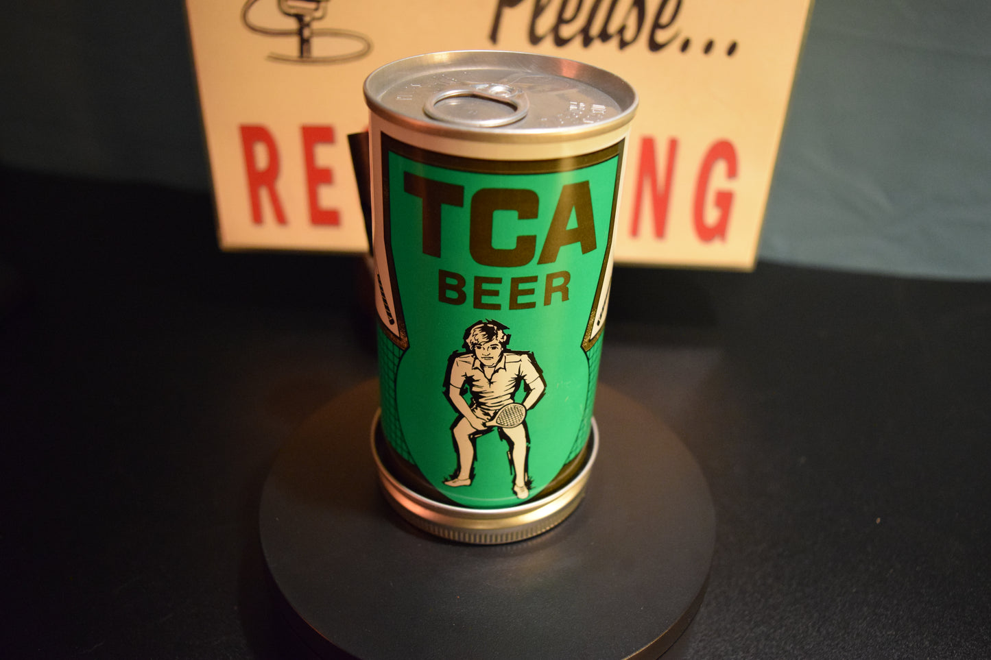 Lo Fi Beer Can Microphone - TCA Beer, Tennis