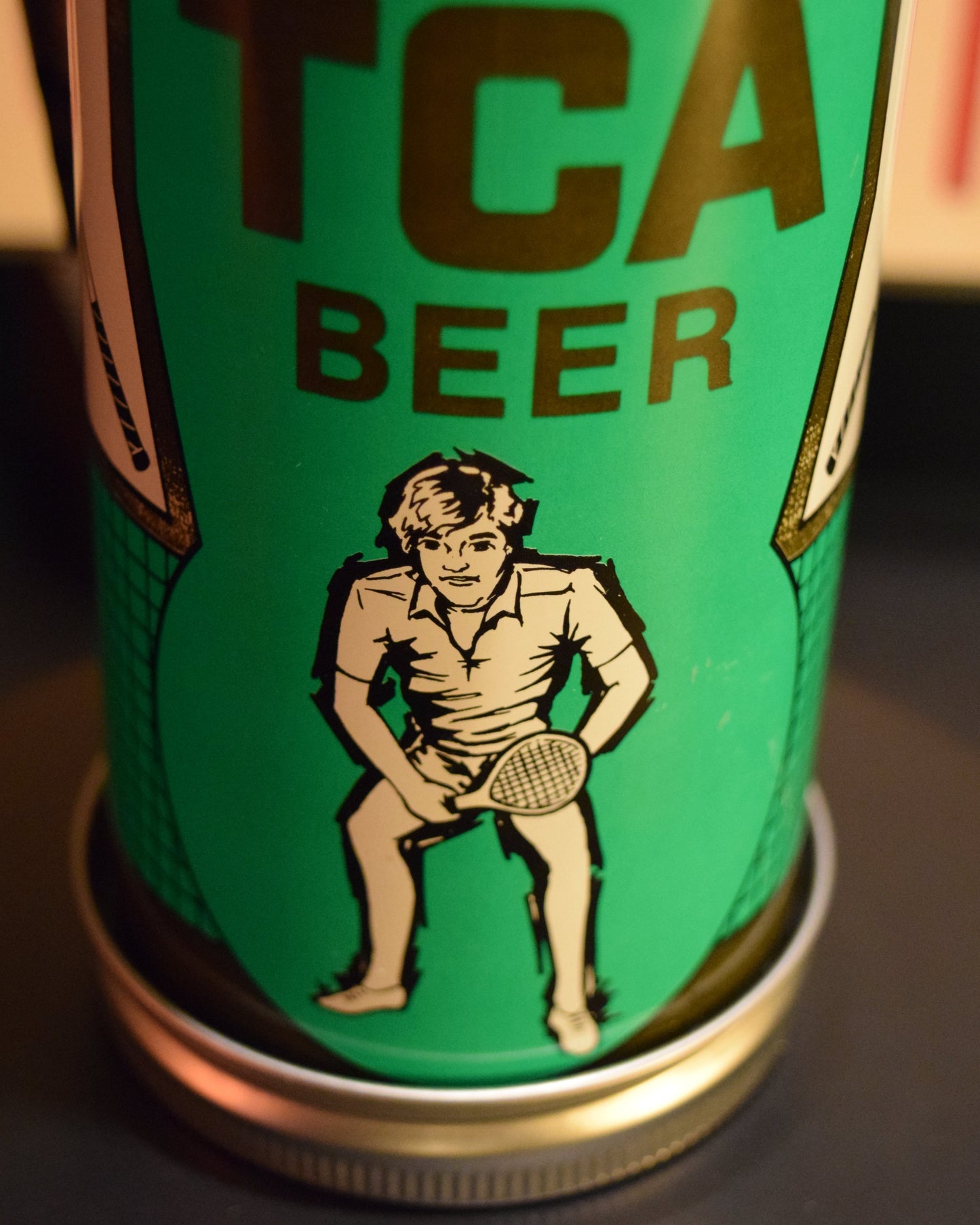 Lo Fi Beer Can Microphone - TCA Beer, Tennis