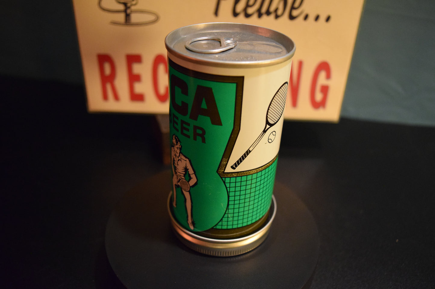 Lo Fi Beer Can Microphone - TCA Beer, Tennis