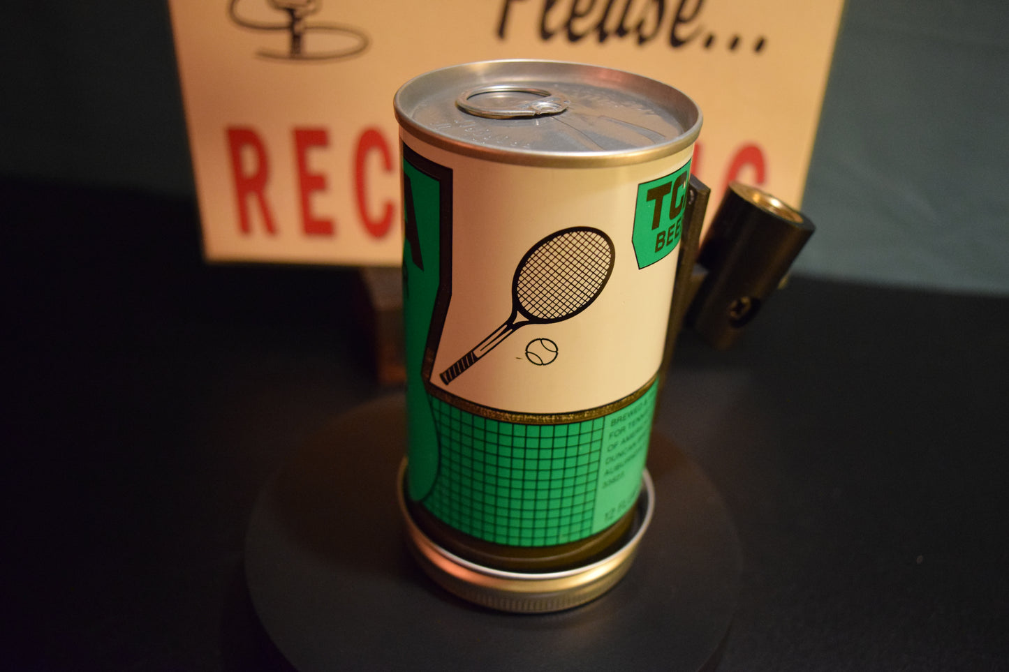 Lo Fi Beer Can Microphone - TCA Beer, Tennis