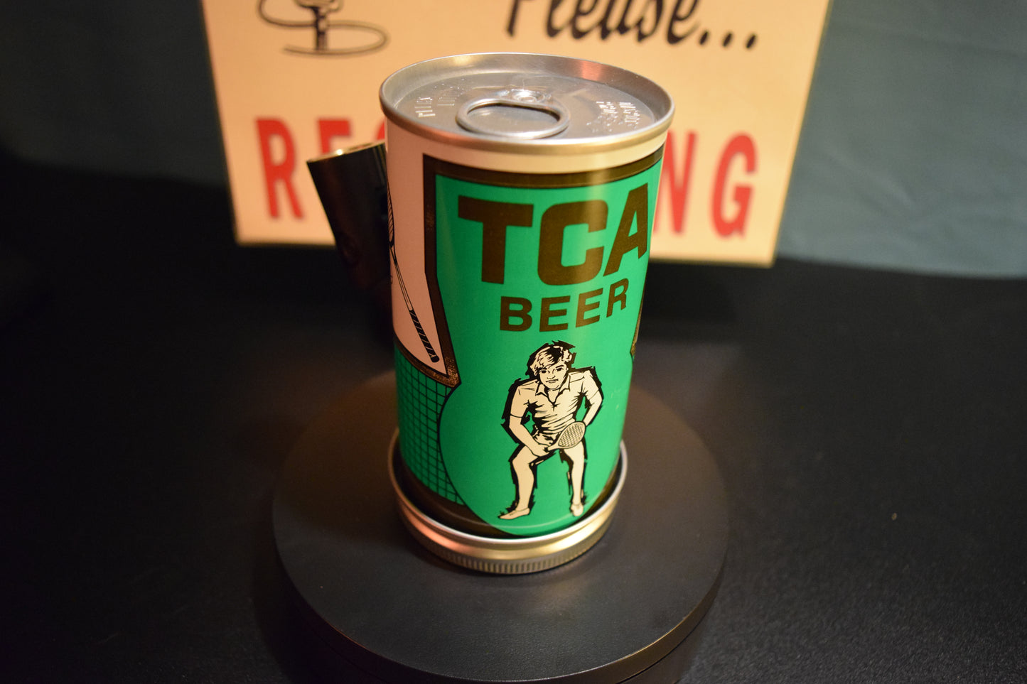 Lo Fi Beer Can Microphone - TCA Beer, Tennis