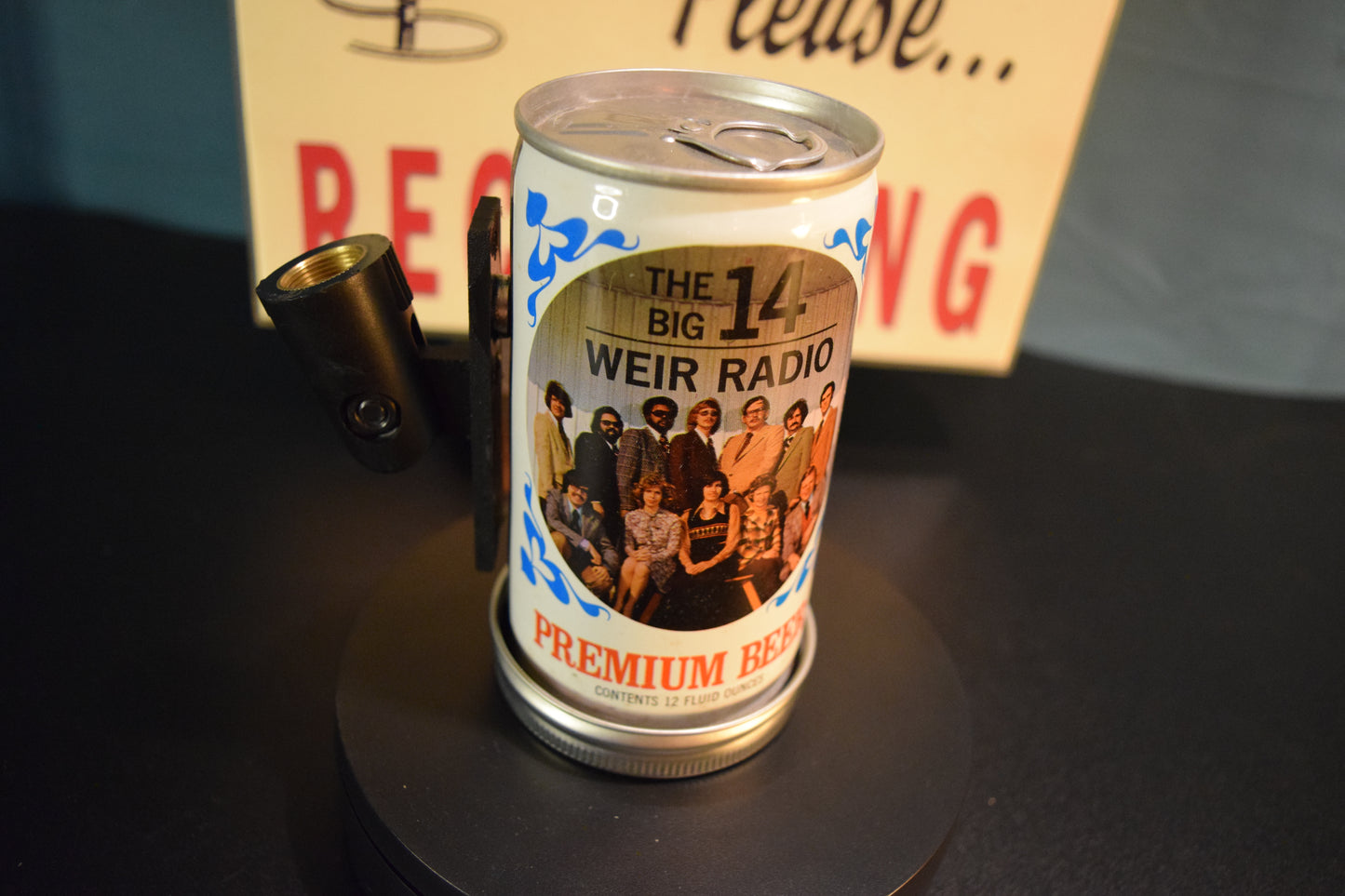 Lo Fi Beer Can Microphone - Ohio WEIR Radio Team