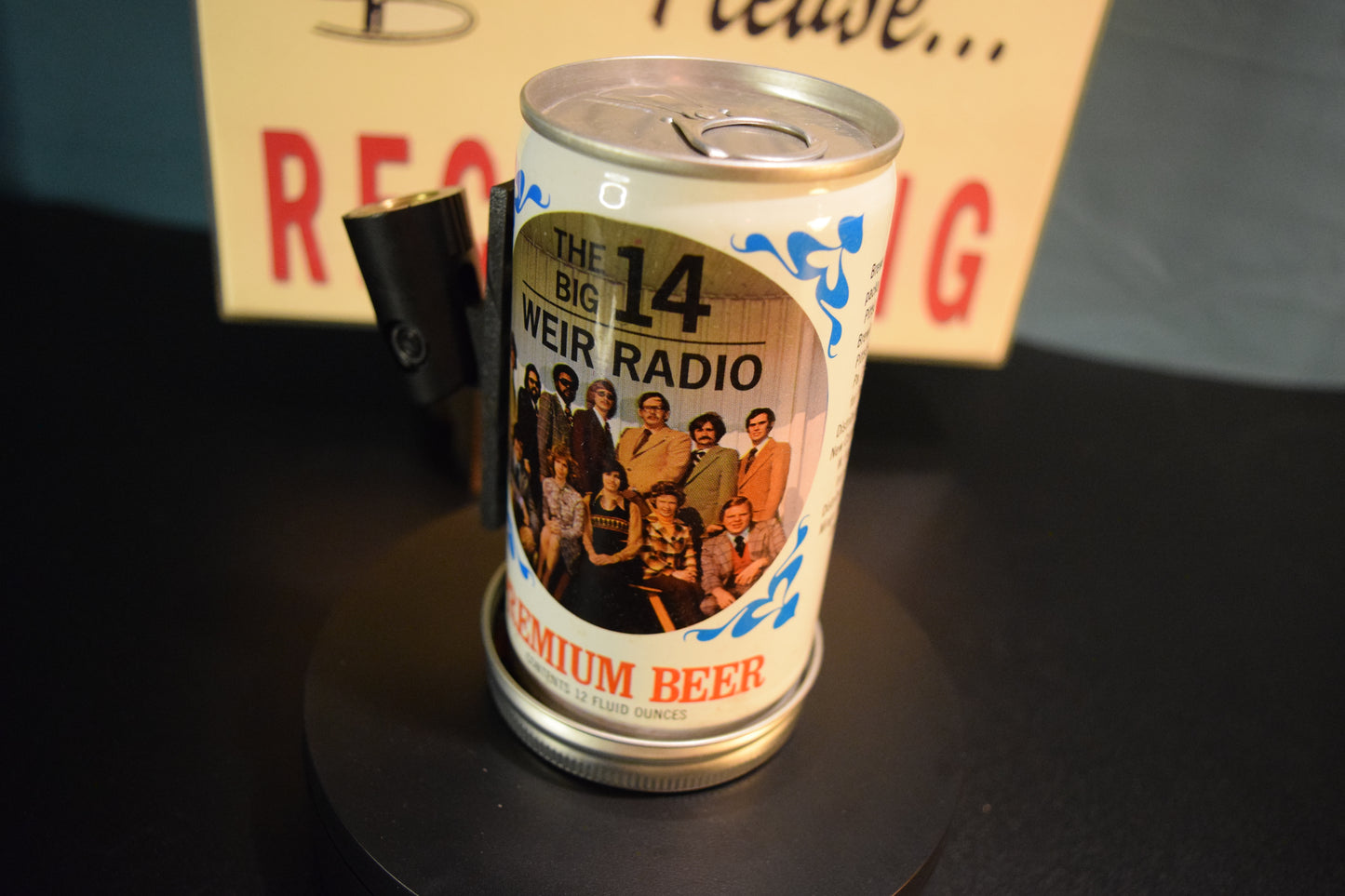 Lo Fi Beer Can Microphone - Ohio WEIR Radio Team