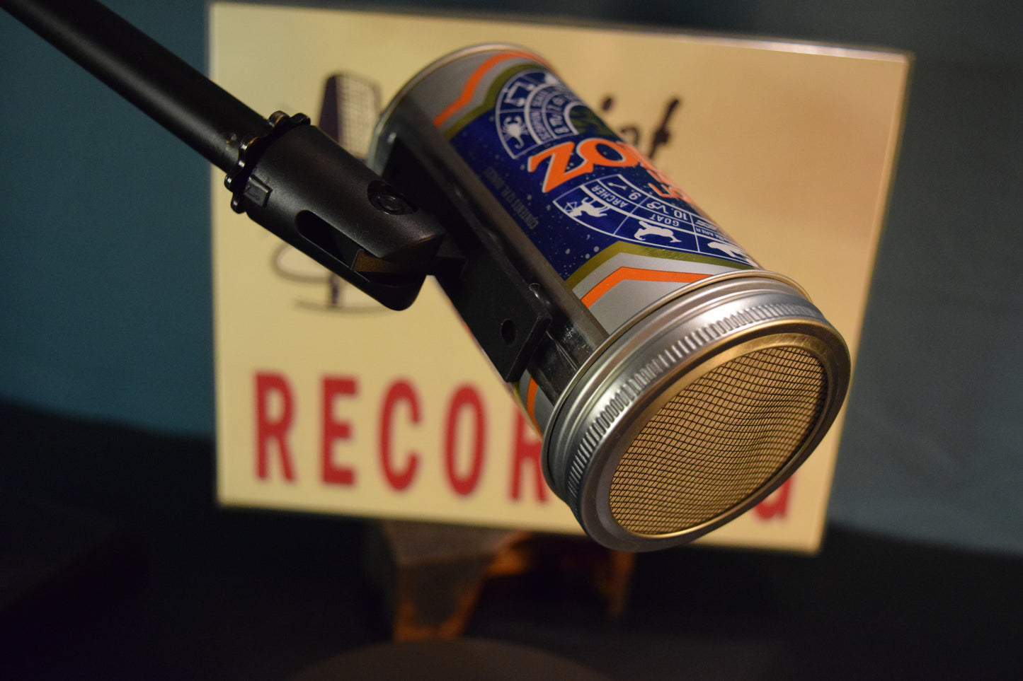 Lo Fi Beer Can Microphone - Zodiac