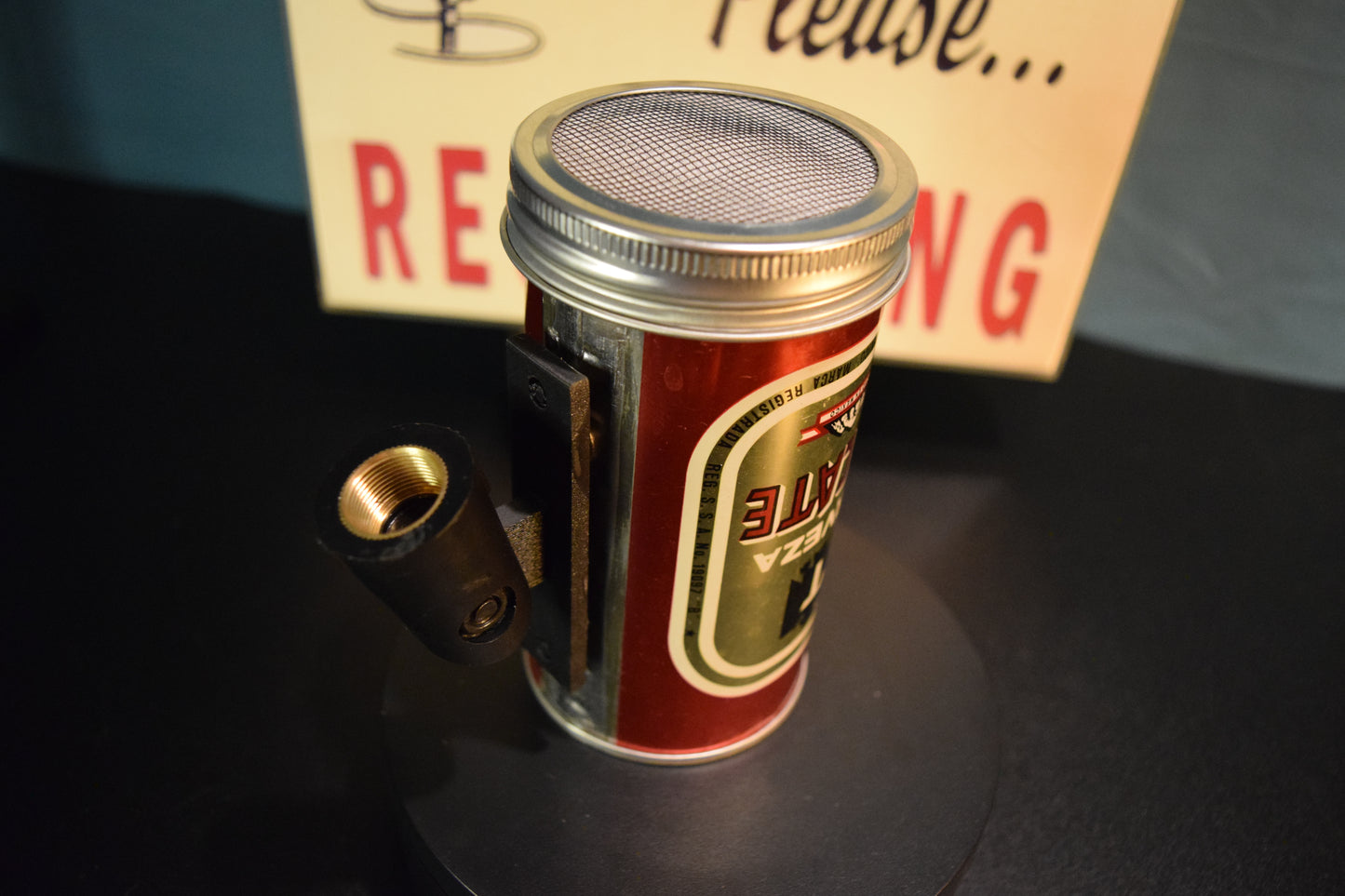 Lo Fi Beer Can Microphone - Tecate