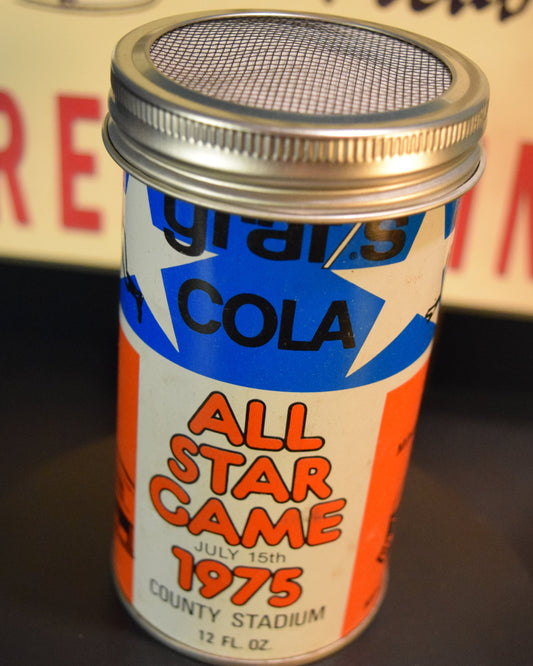 Lo Fi Soda Can Microphone - Graf's Cola, 1975 MLB All Star Game