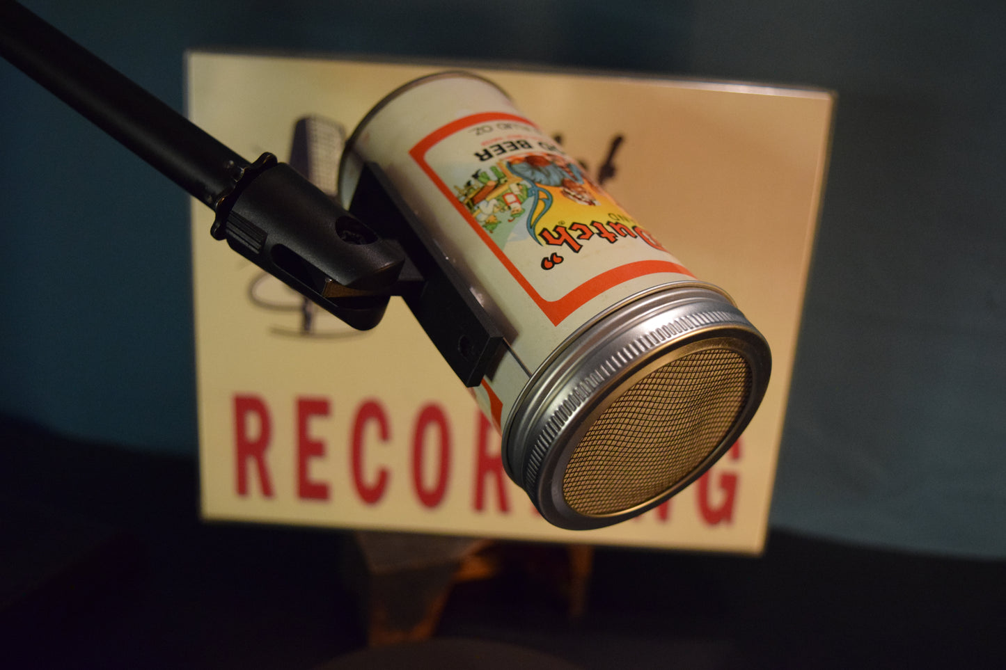 Lo Fi Beer Can Microphone - Old Dutch Grandparents