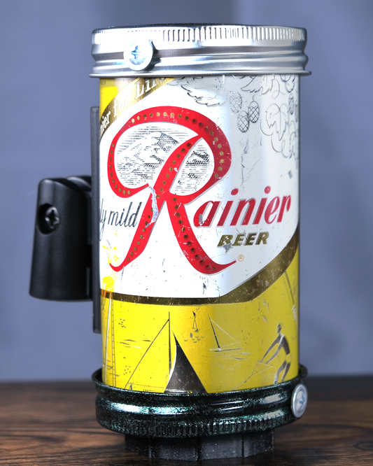 Lo Fi Beer Can Microphone - 1950s Boeing Wind Tunnel Rainier, Yellow Parks and Recreation