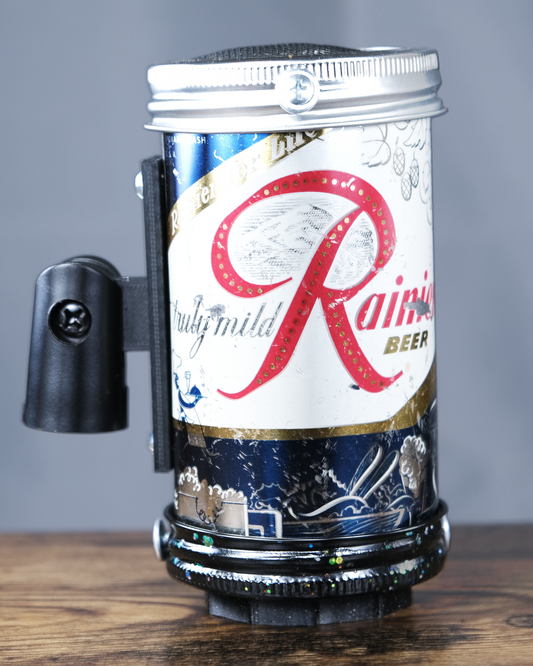 Lo Fi Beer Can Microphone - 1950s Boeing Wind Tunnel Rainier, Blue Chef's Menu