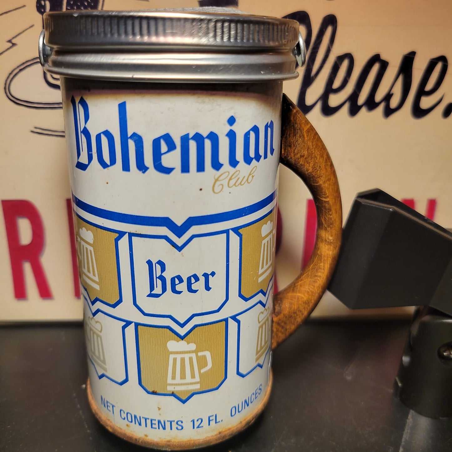 Lo Fi Beer Can Microphone - Portland, Oregon Bohemian Brew