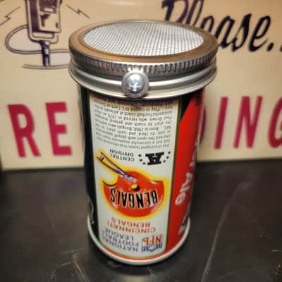 Lo Fi Soda Can Microphone - 1976 NFL Cincinnati Bengals