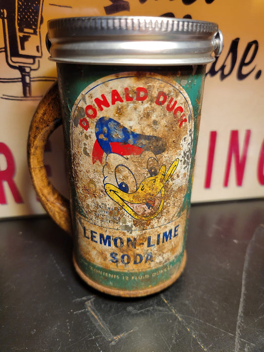 Lo Fi Soda Can Microphone - Disney Donald Duck Lemon Lime