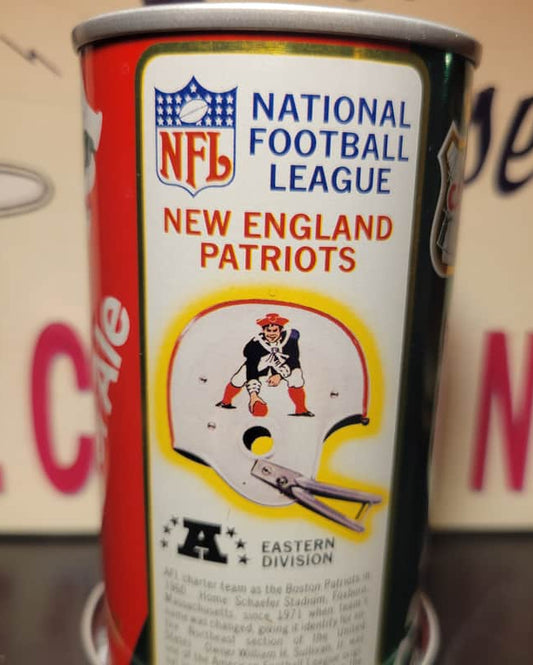 Lo Fi Soda Can Microphone - 1976 NFL New England Patriots