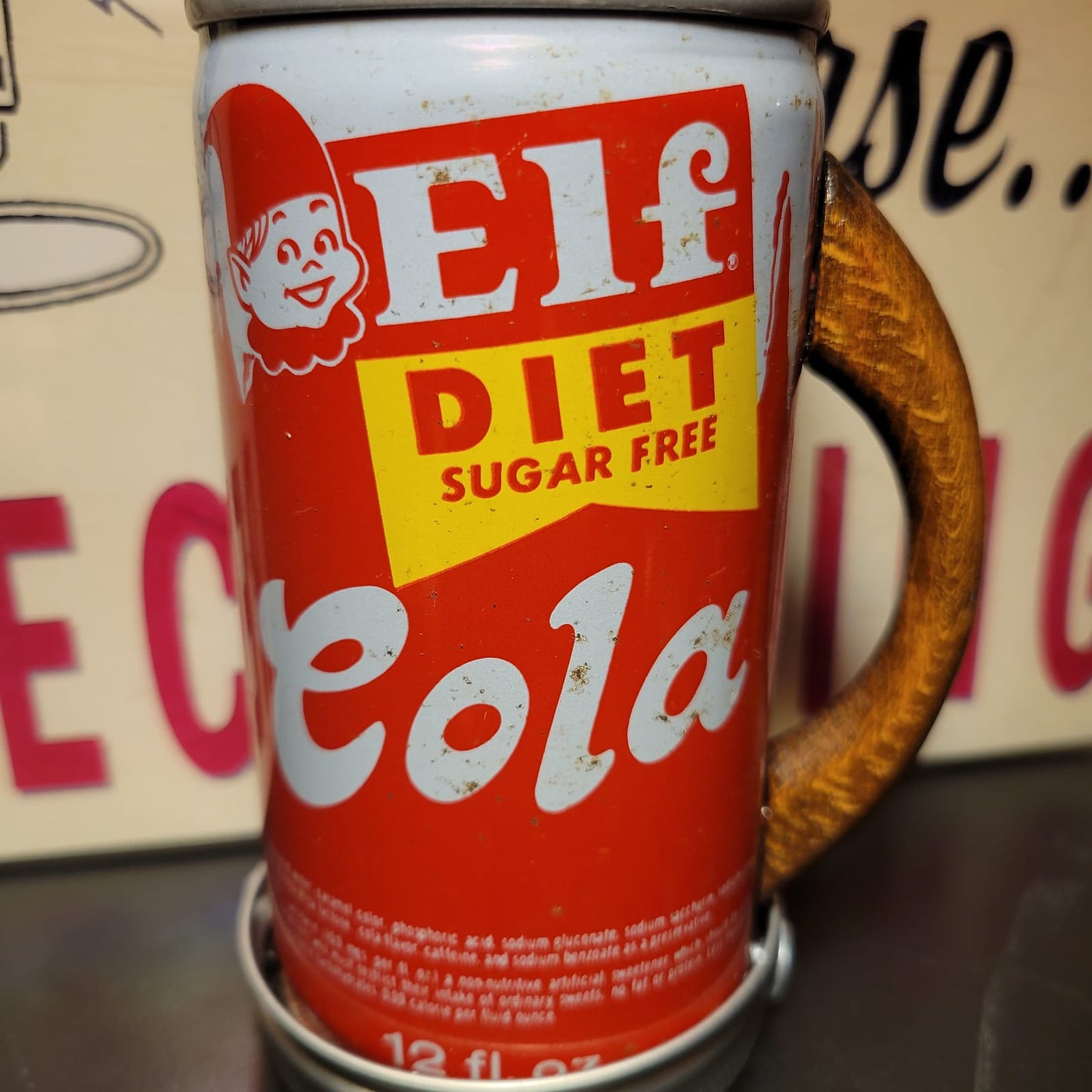 Lo Fi Soda Can Microphone - Elf Soda Diet Cola