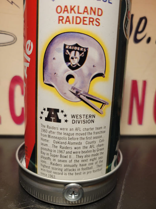 Lo Fi Soda Can Microphone - 1976 NFL Oakland Raiders