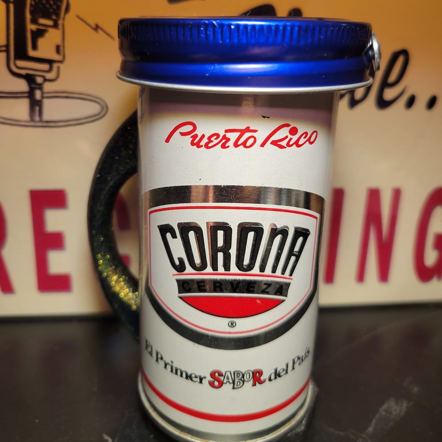 Lo Fi Beer Can Microphone - Puerto Rico, Corona